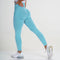 Women Sports Yoga Pants Hight Waist Push up Smile Shape Hip Legging Running Fitness Gym Yoga Tight Trouser Stretch Pants