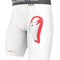 Men'S  221 Core Compression Short with Bioflex Cup (White S)